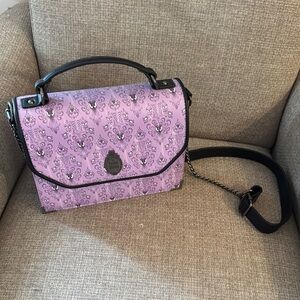 Disney Parks Loungefly The Haunted Mansion Crossbody Purse
